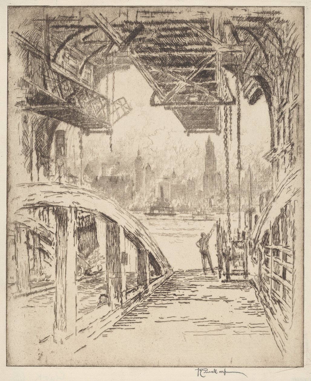 Dom promowy autorstwa Joseph Pennell