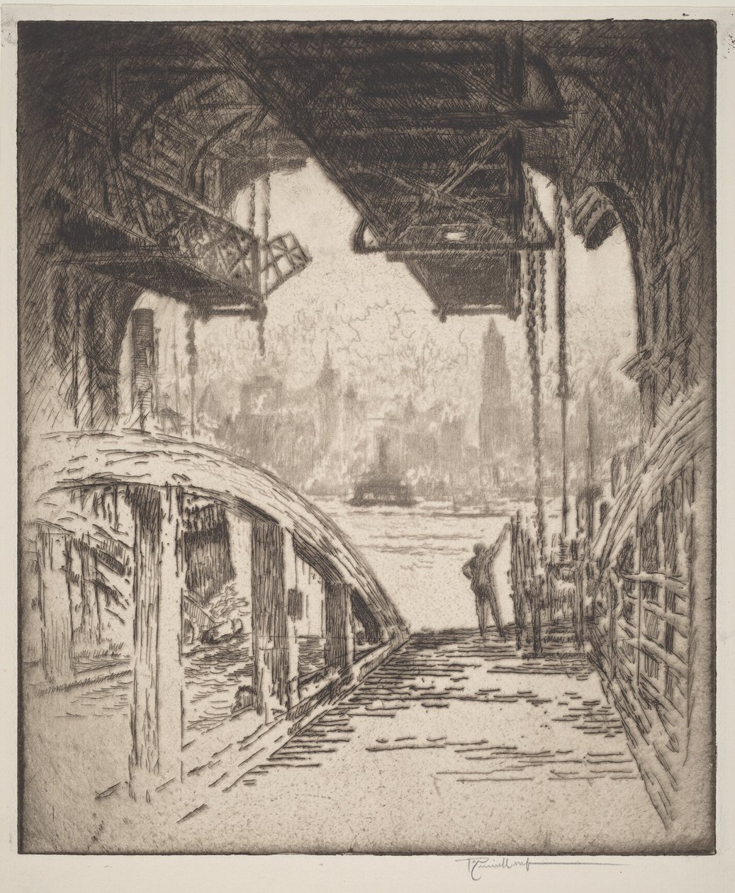 Dom promowy autorstwa Joseph Pennell