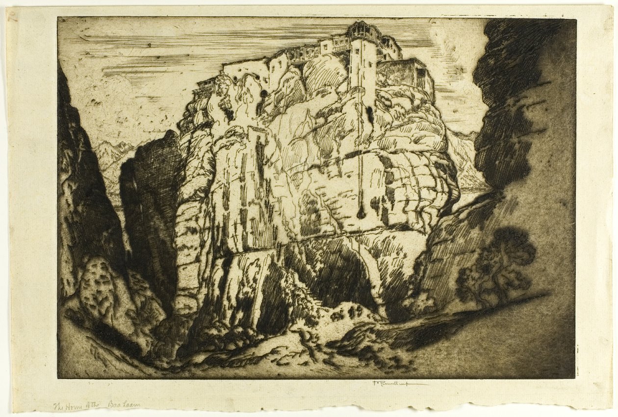 Dom Baa Laam autorstwa Joseph Pennell
