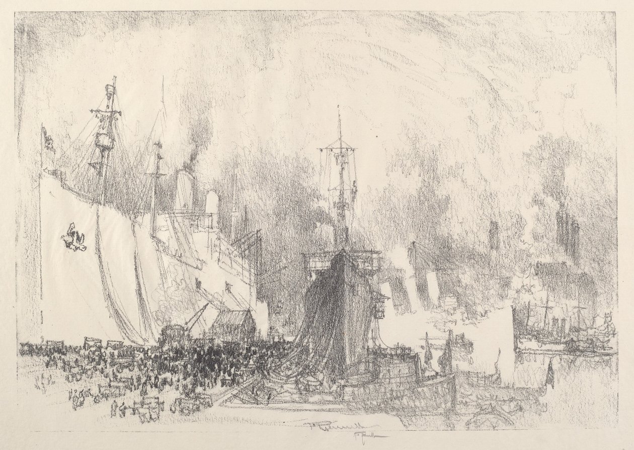 Transporty autorstwa Joseph Pennell