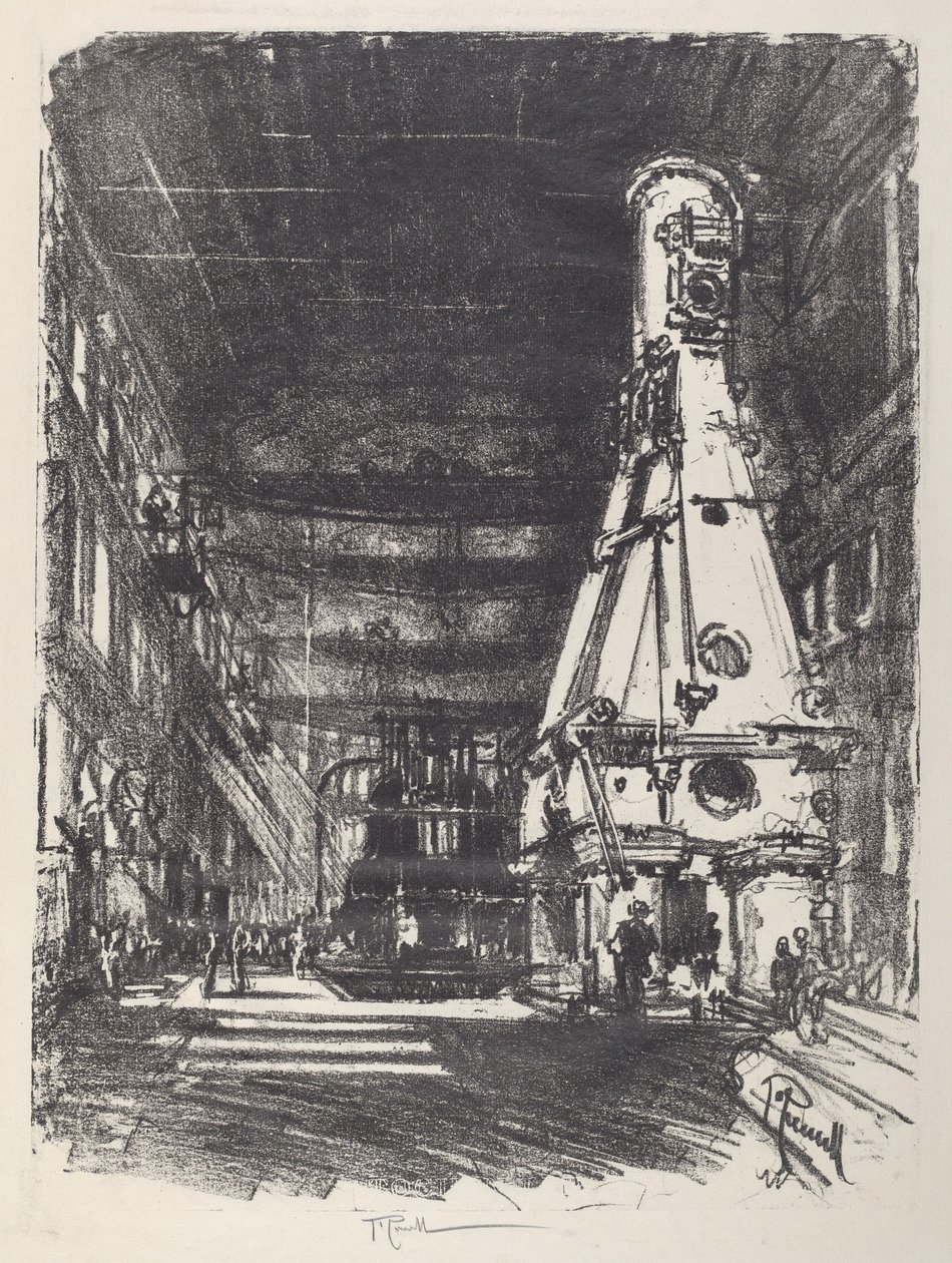 Białe i czarne młoty autorstwa Joseph Pennell