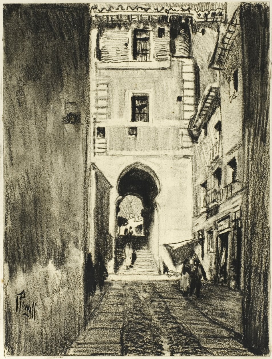 Toledo autorstwa Joseph Pennell