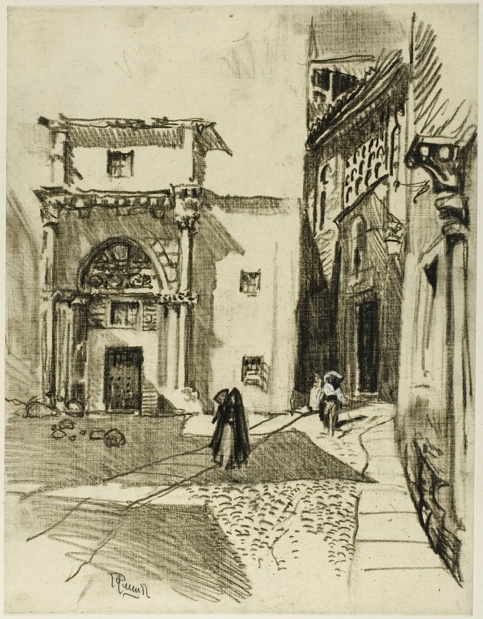 Toledo autorstwa Joseph Pennell