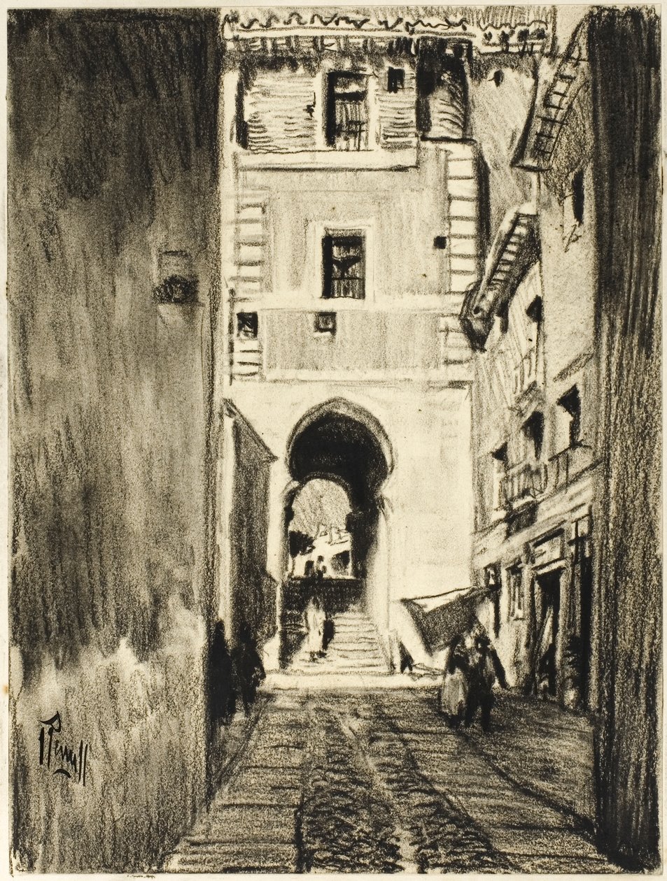 Toledo autorstwa Joseph Pennell