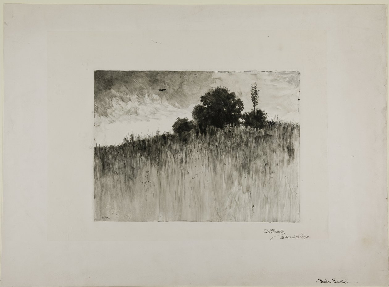 Pod wzgórzem autorstwa Joseph Pennell