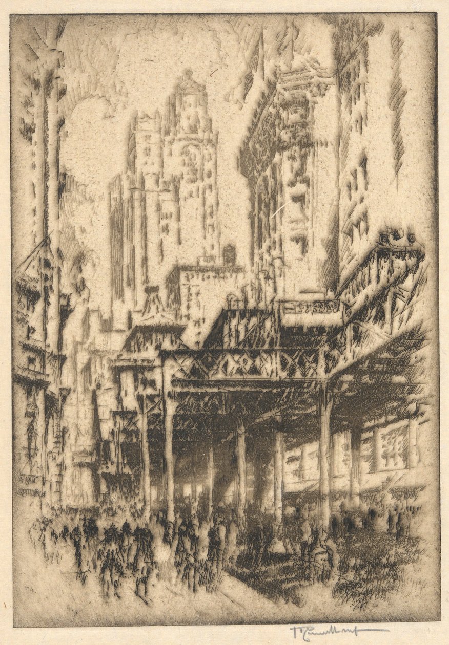 Bez tytułu (El) autorstwa Joseph Pennell
