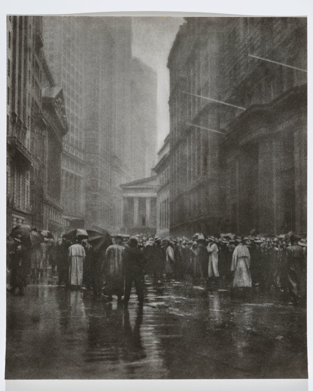 The Curb Market - Nowy Jork, 1921 (druk bromoilowy) autorstwa Joseph Petrocelli