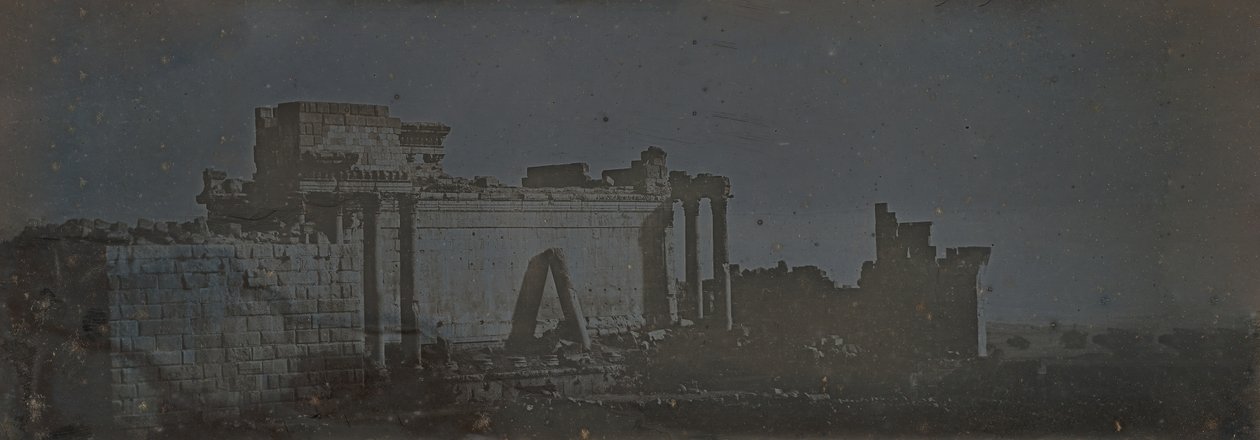 Baalbek, 1843-44. autorstwa Joseph Philibert Girault De Prangey