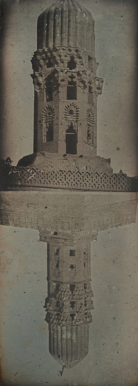 Meczet Sułtana Al-Hakima, Kair, 1842-44. autorstwa Joseph Philibert Girault De Prangey