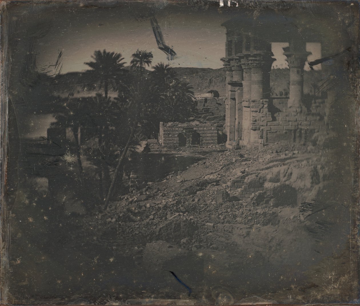 Philae, 1844. autorstwa Joseph Philibert Girault De Prangey