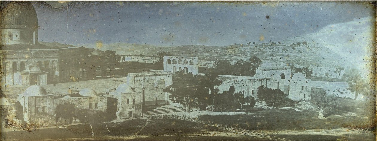 Jerozolima: Kopuła na Skale autorstwa Joseph Philibert Girault De Prangey