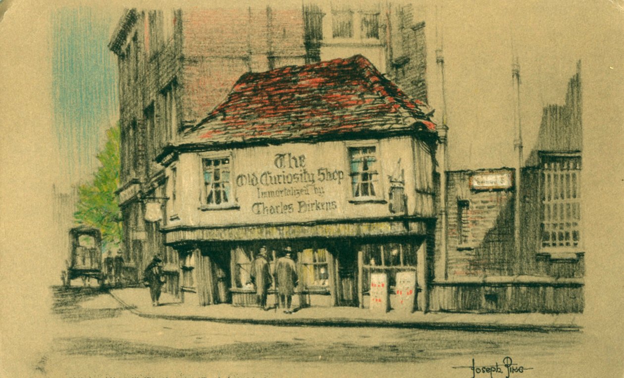 The Old Curiosity Shop, Portsmouth Street, Westminster, Londyn autorstwa Joseph Pike