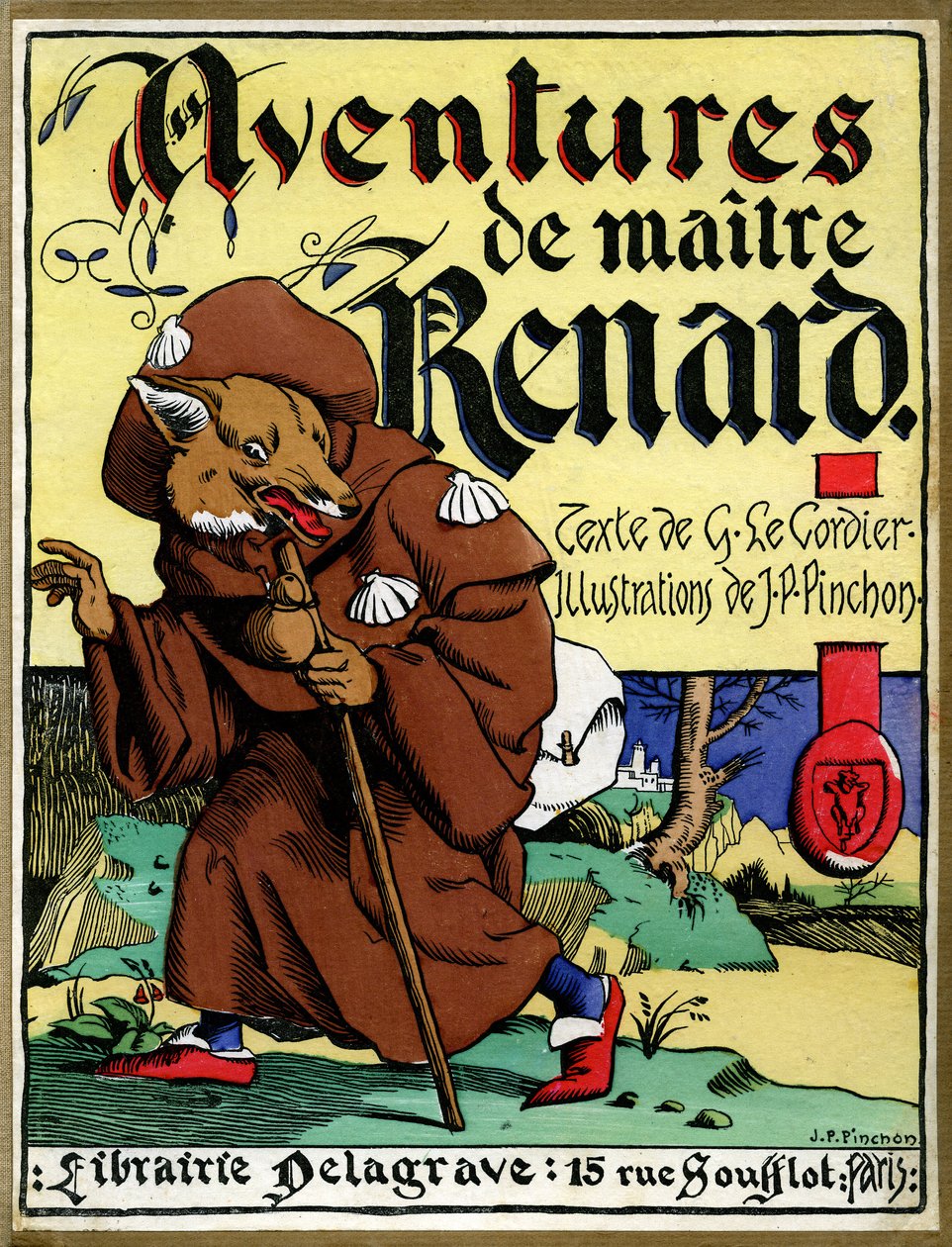 Okładka książki "Les aventures de Maitre Renard" (druk) autorstwa Joseph Porphyre Pinchon