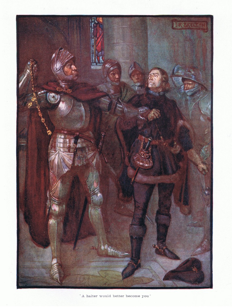 Lepiej by był kantarem, 1910 autorstwa Joseph Ratcliffe Skelton