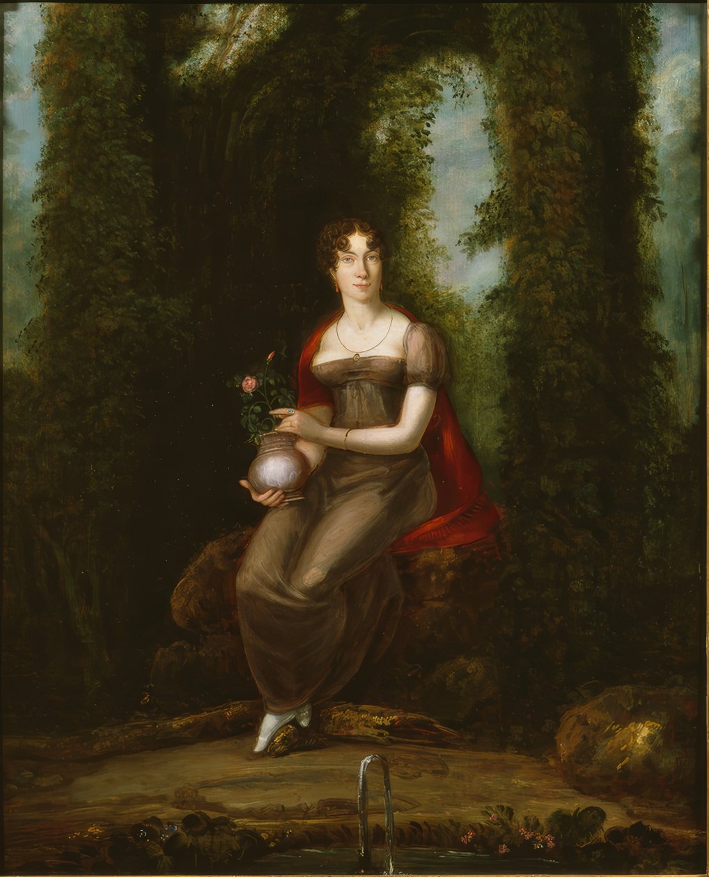 Portret kobiety, interpretowany również jako portret Madame de Staël autorstwa Joseph Reinhart