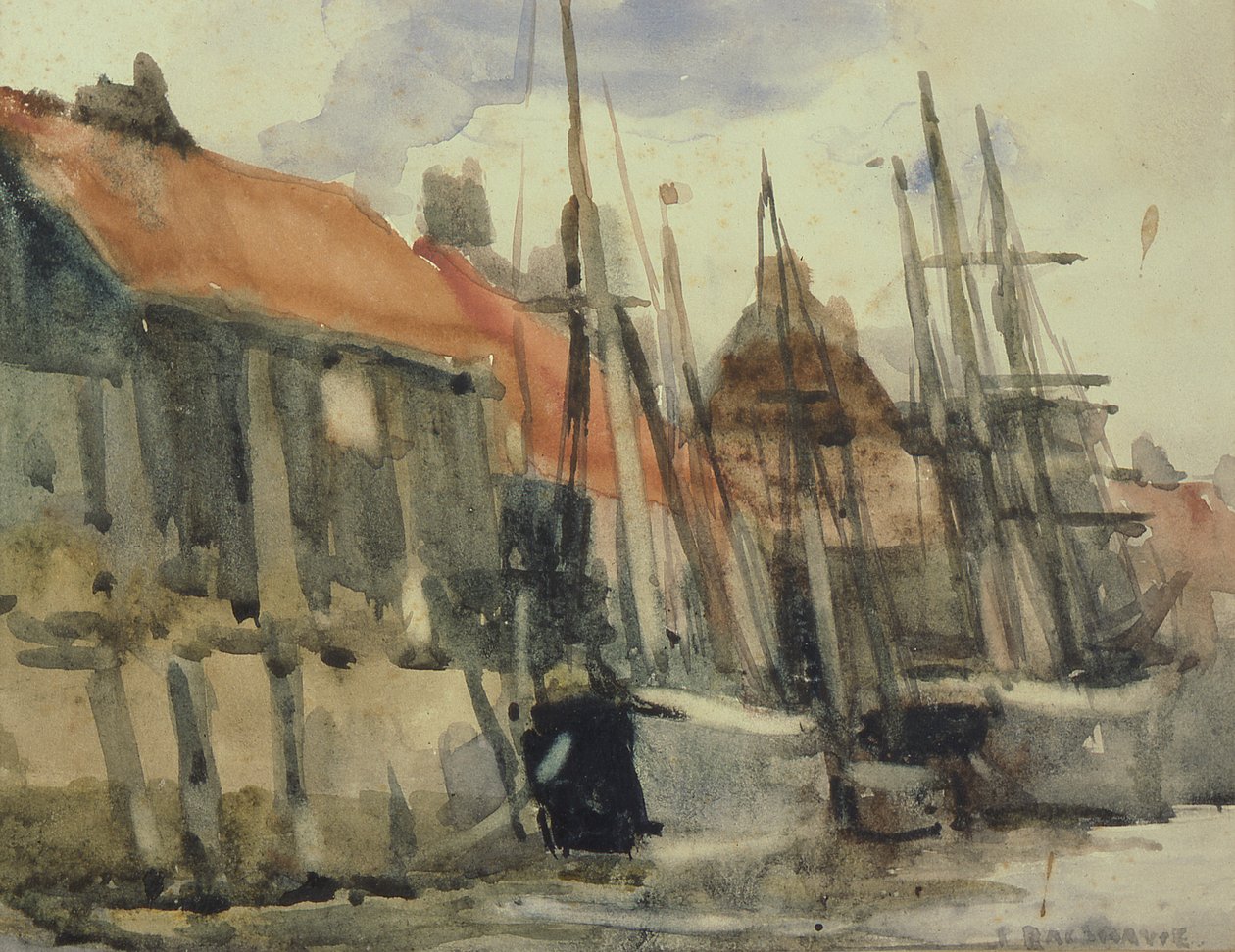 Na nabrzeżu autorstwa Joseph Richard Bagshaw