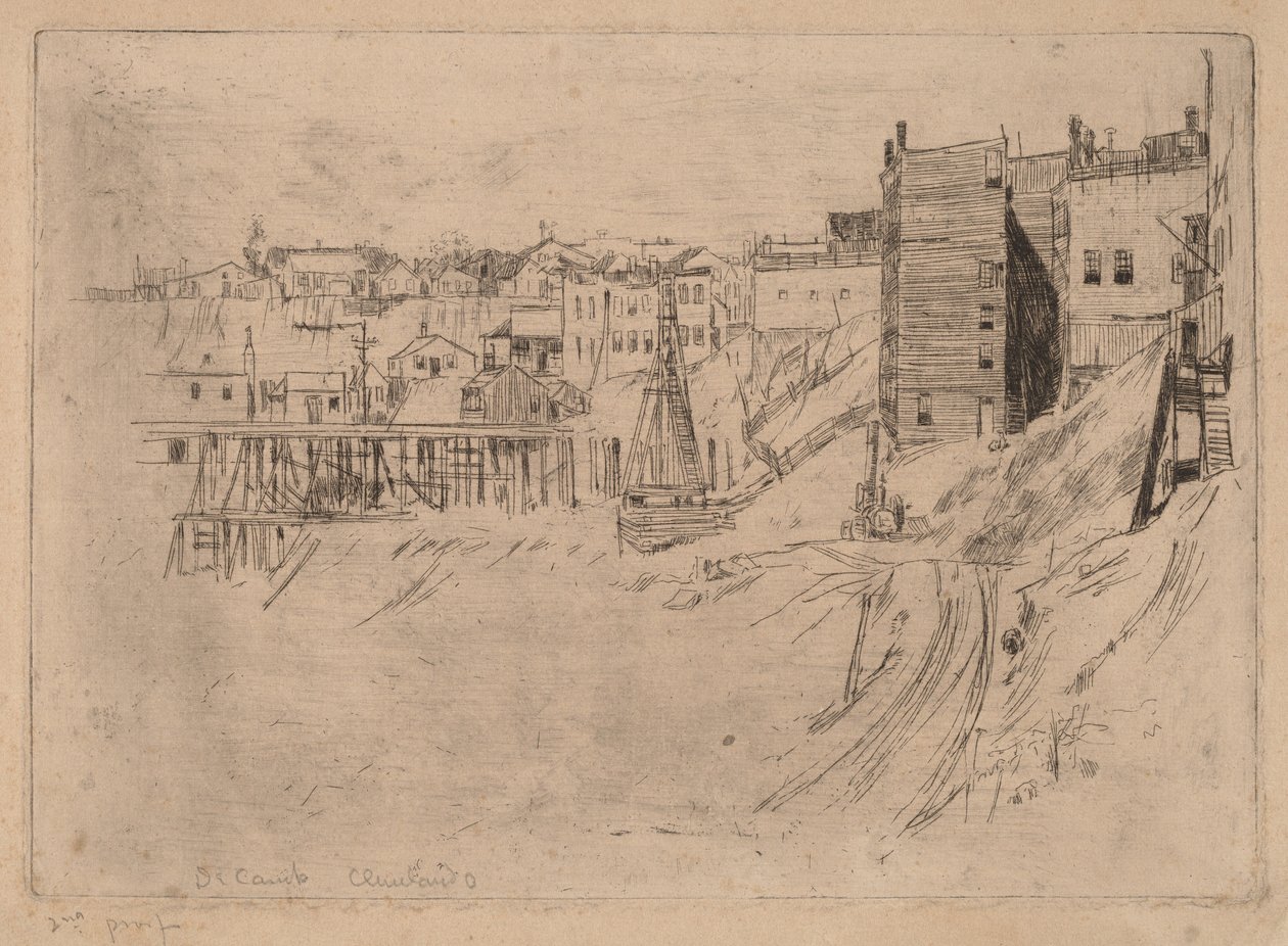 Cleveland w stanie Ohio autorstwa Joseph Rodefer DeCamp