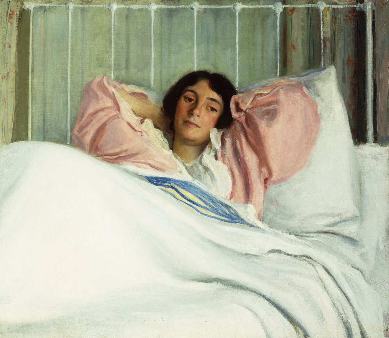 Portret żony artysty Edyty, autorstwa Joseph Rodefer De Camp