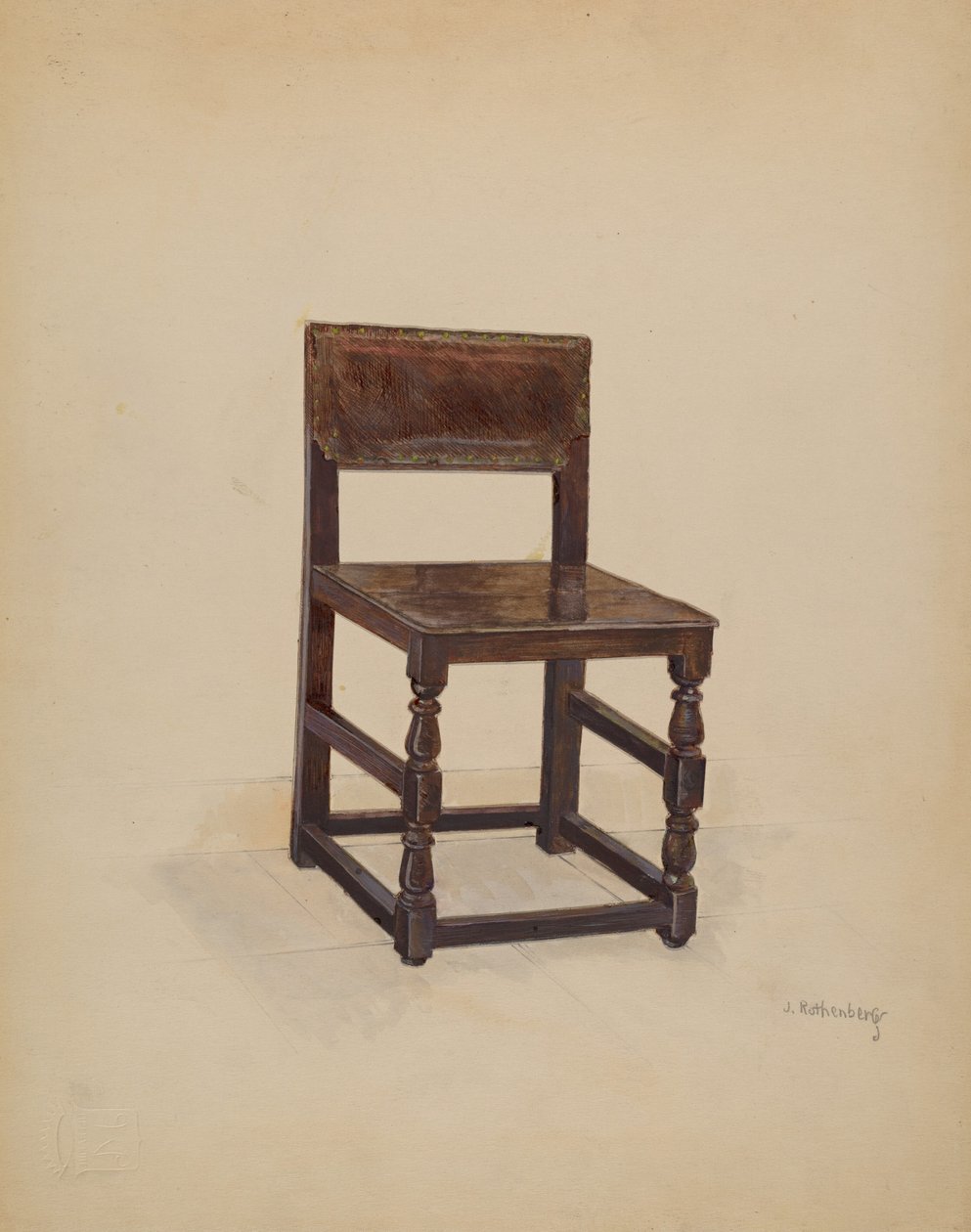 Krzesło boczne, 1936. autorstwa Joseph Rothenberg