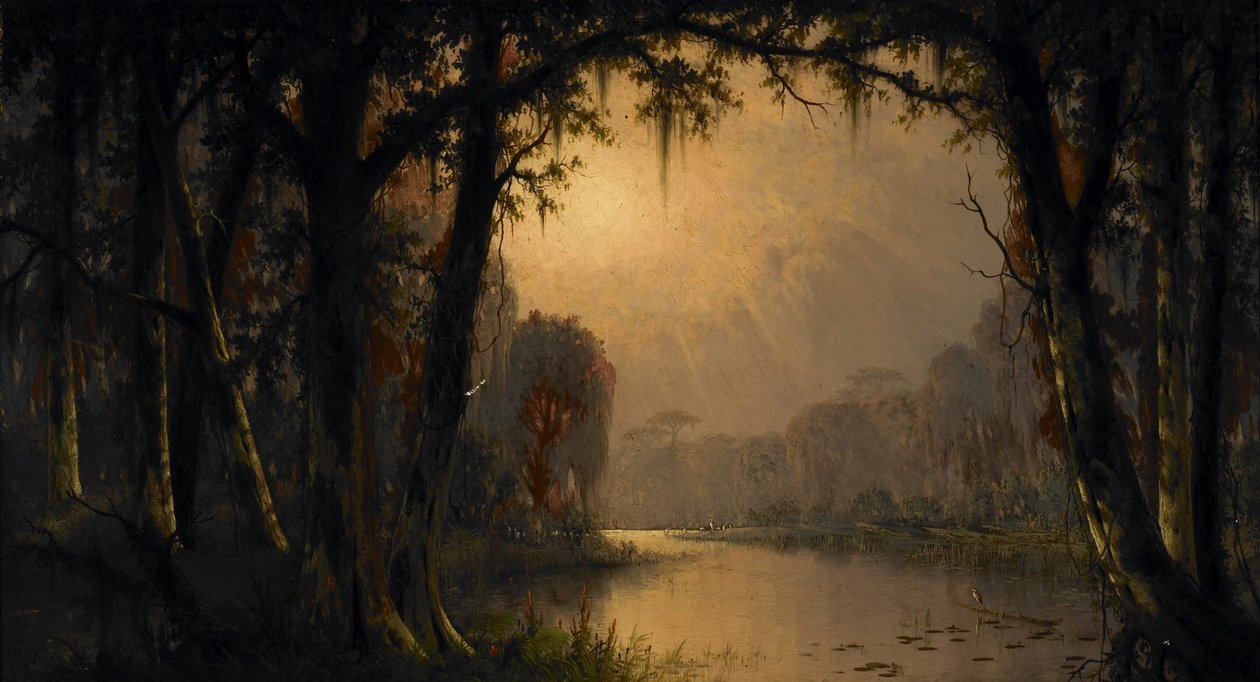 Bayou Teche, Luizjana autorstwa Joseph Rusling Meeker