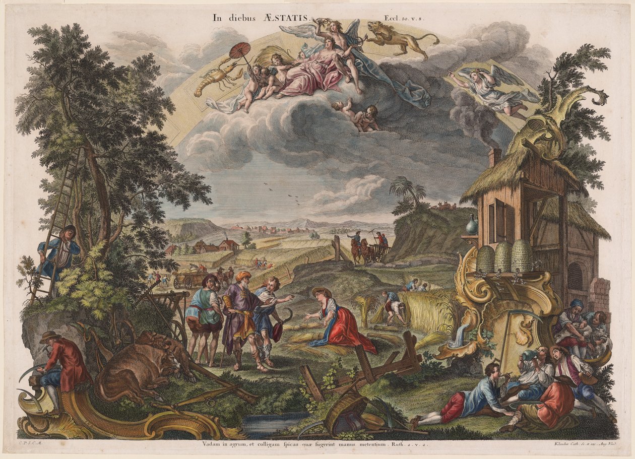 Lato autorstwa Joseph Sebastian Klauber, Johann Baptist Klauber, after Johann Wolfgang Baumgartner