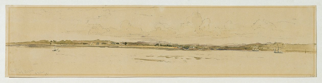 Reda Point de Galle na Cejlonie (Sri Lanka) autorstwa Joseph Selleny