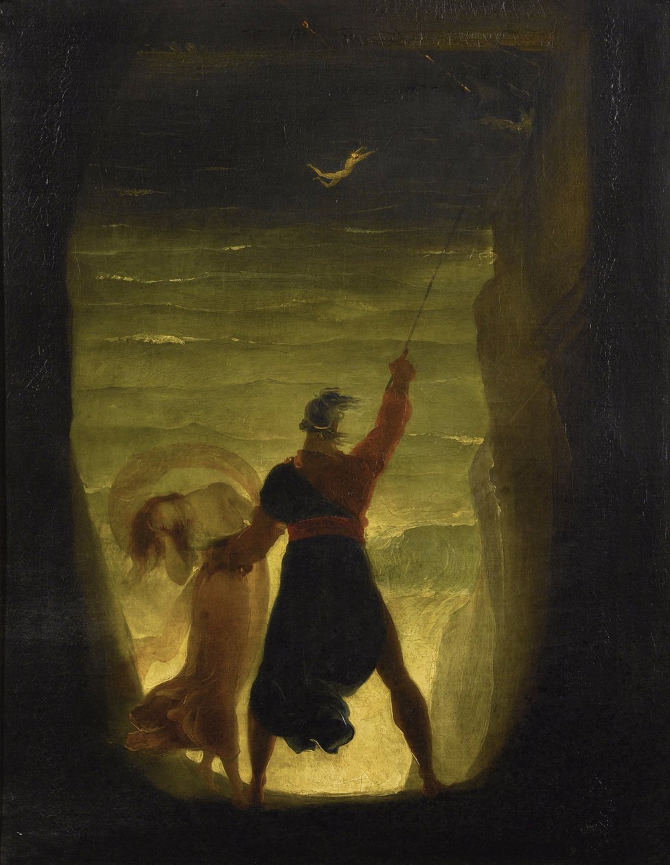 Burza. Prospero i Ariel par Severn, Joseph autorstwa Joseph Severn