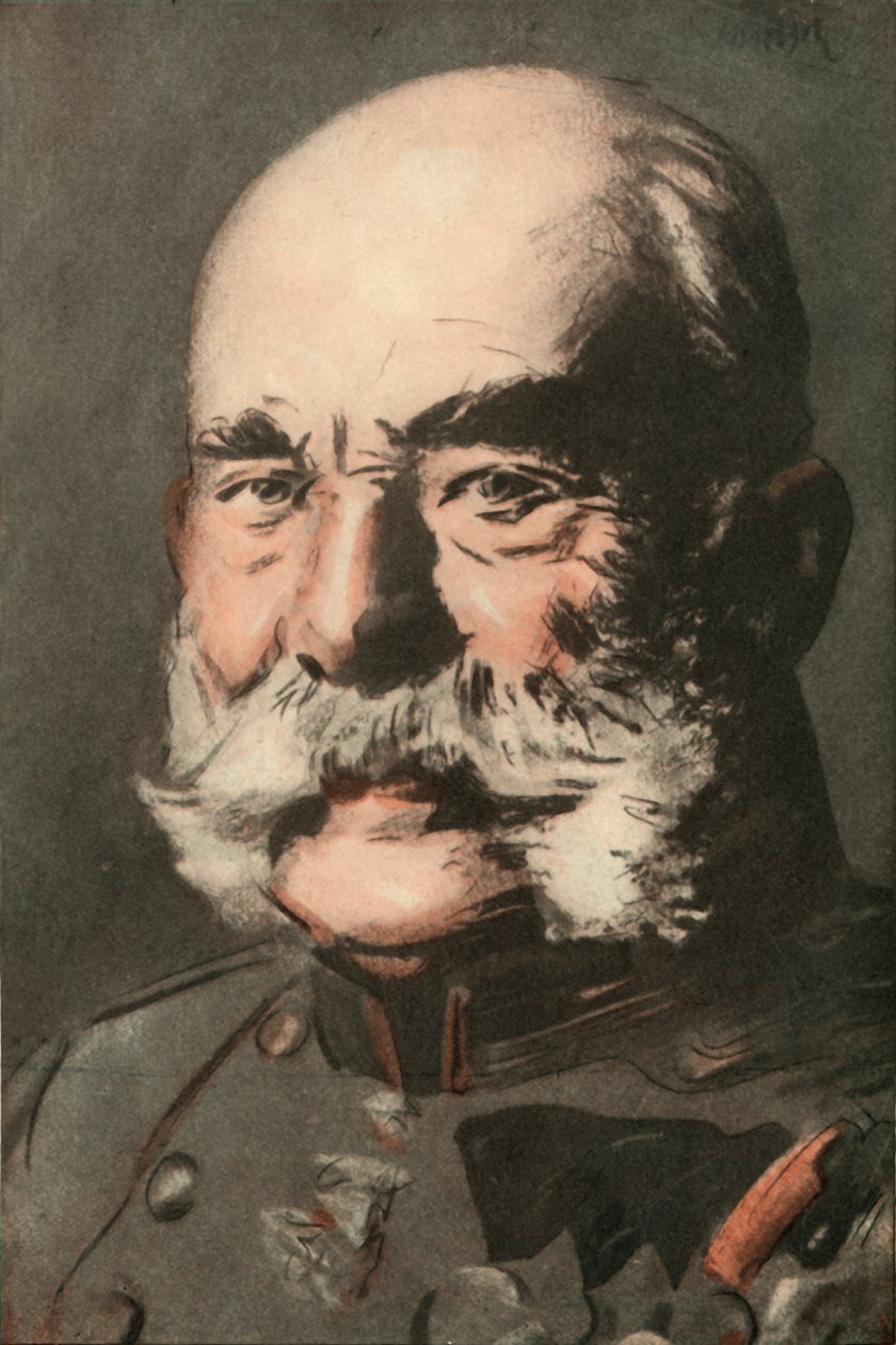 Franciszek Józef I, cesarz Austrii, 1910. autorstwa Joseph Simpson
