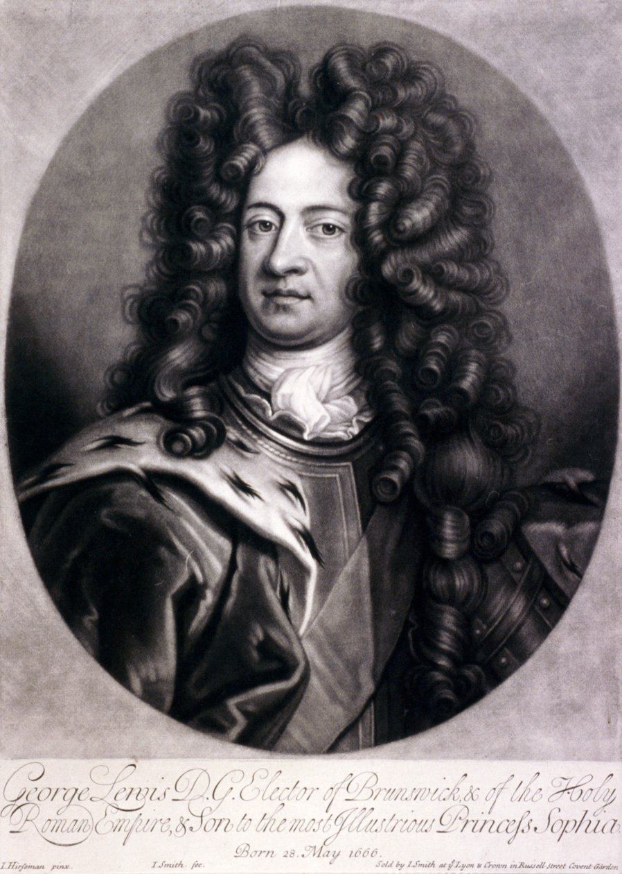 Jerzy I, król Wielkiej Brytanii, c1700 autorstwa Joseph Smith