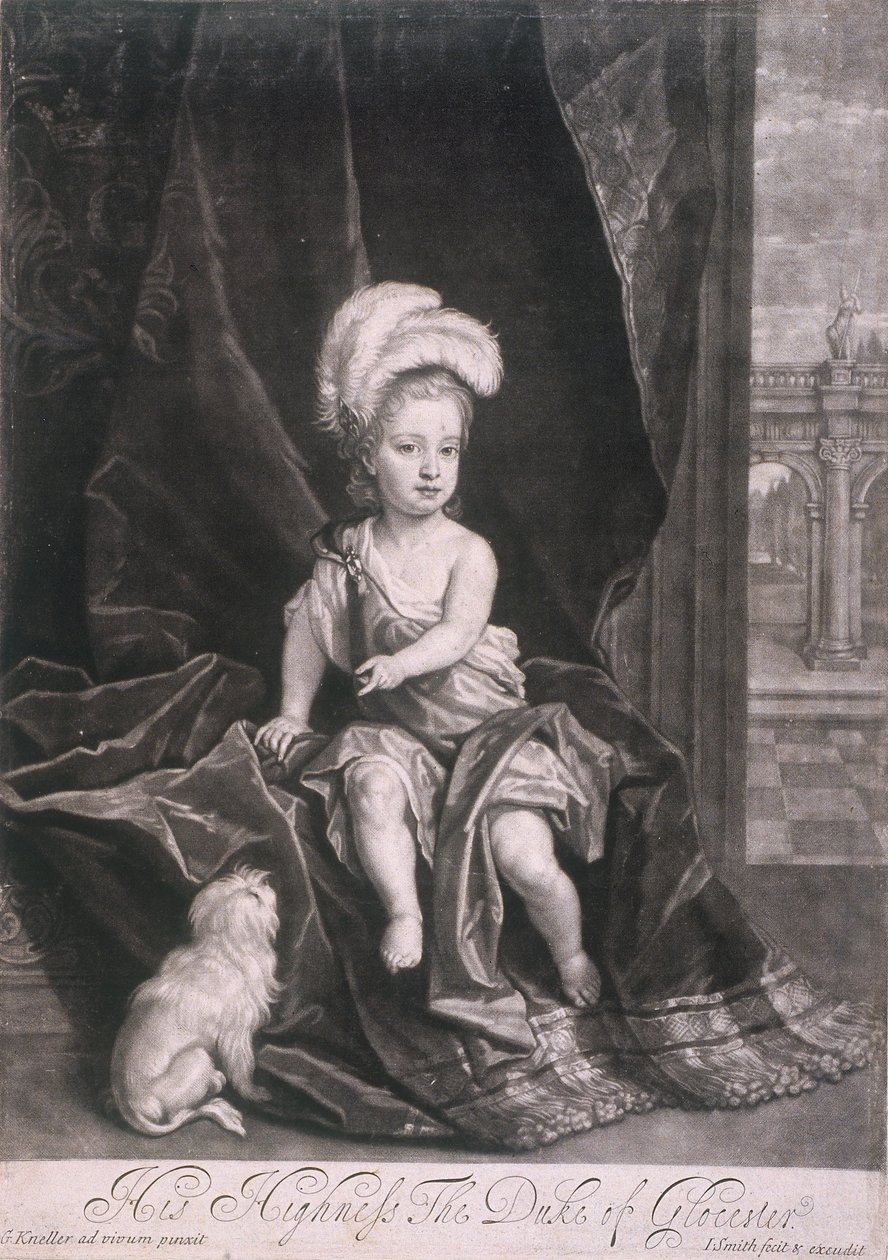 Wilhelm, książę Gloucester, jako dziecko, ok. 1720 autorstwa Joseph Smith