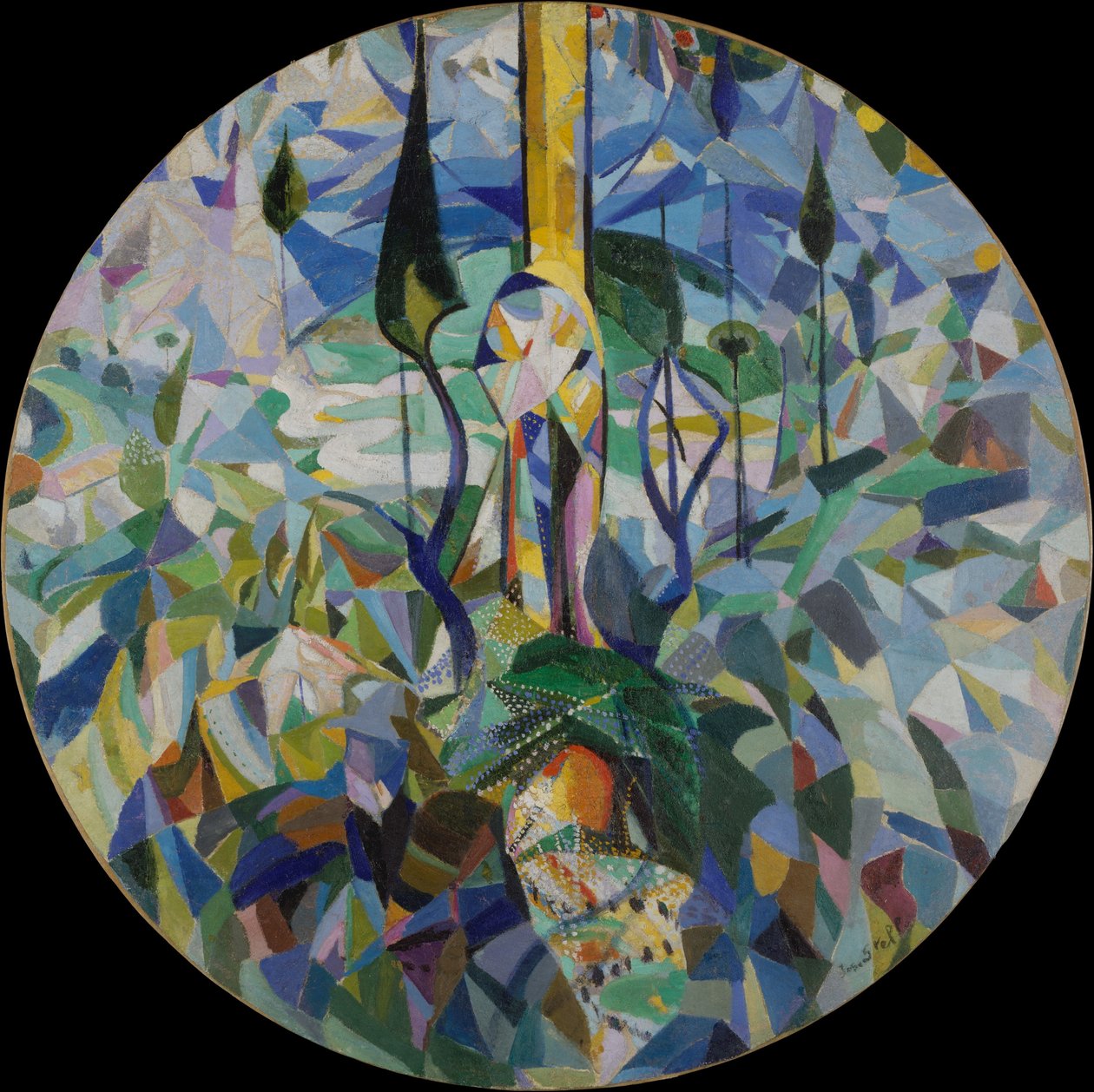 Wyspa Coney autorstwa Joseph Stella