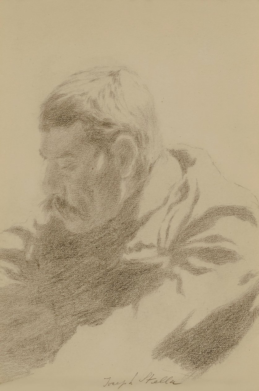 Odpoczywający mężczyzna autorstwa Joseph Stella
