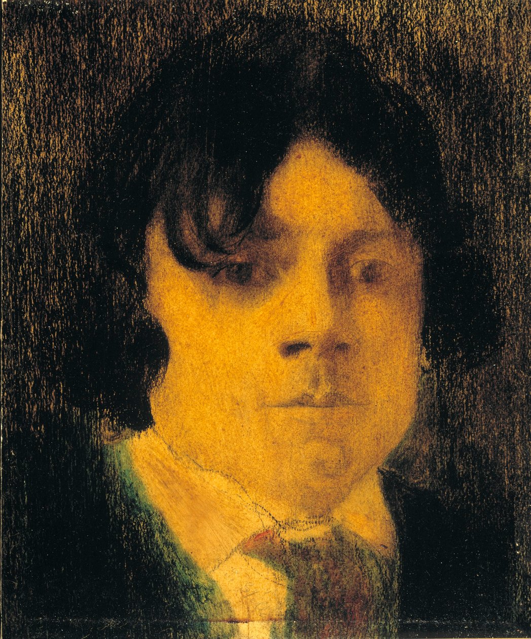 Portret młodego mężczyzny autorstwa Joseph Stella