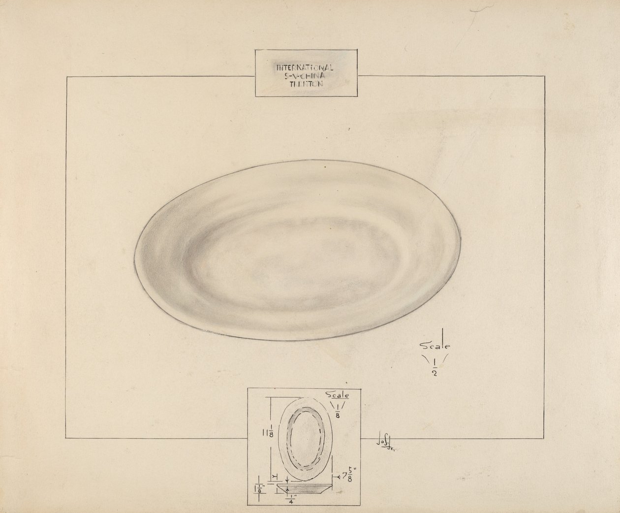 Talerz autorstwa Joseph Sudek