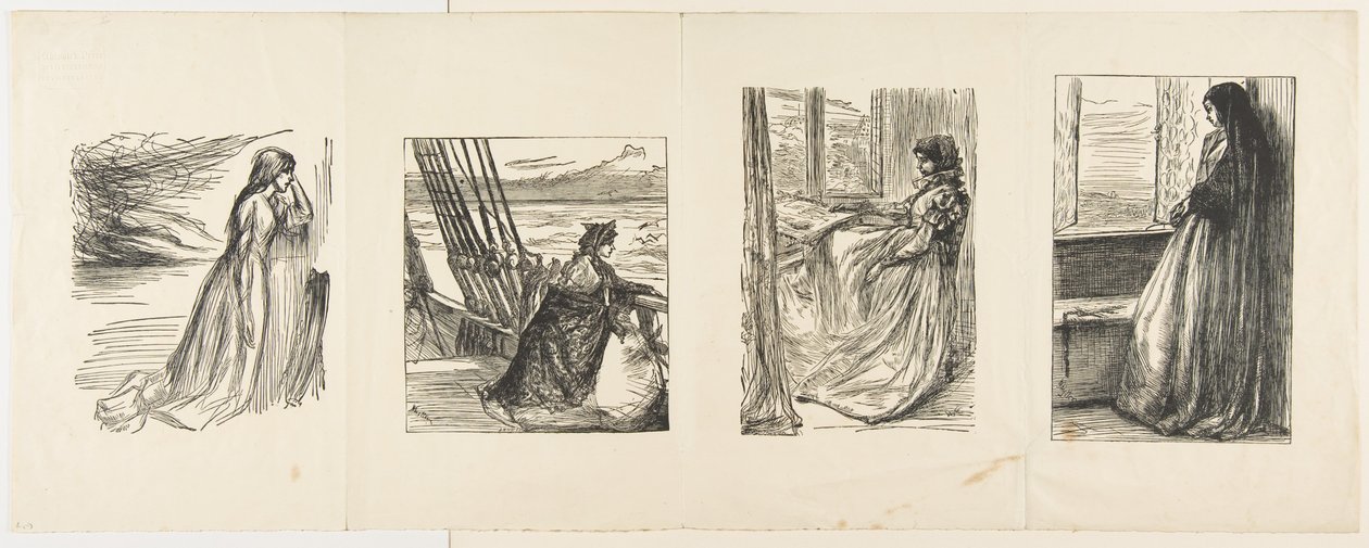 Fundusz Pomocy w Lancashire, Córka majora, Poranek przed masakrą św..., 1862 autorstwa Joseph Swain