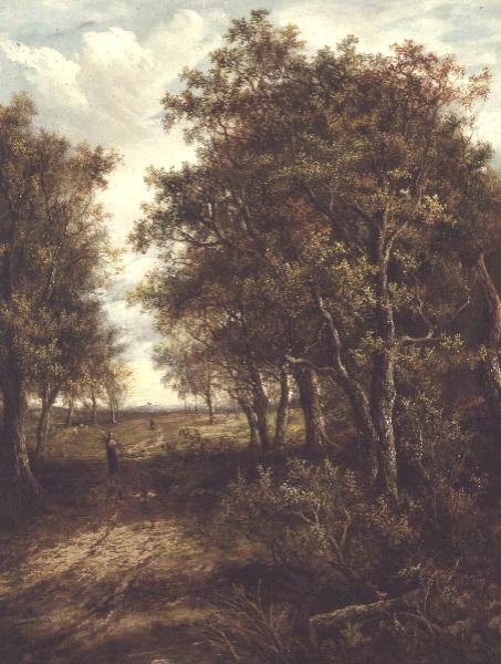 Polana w lesie autorstwa Joseph Thors