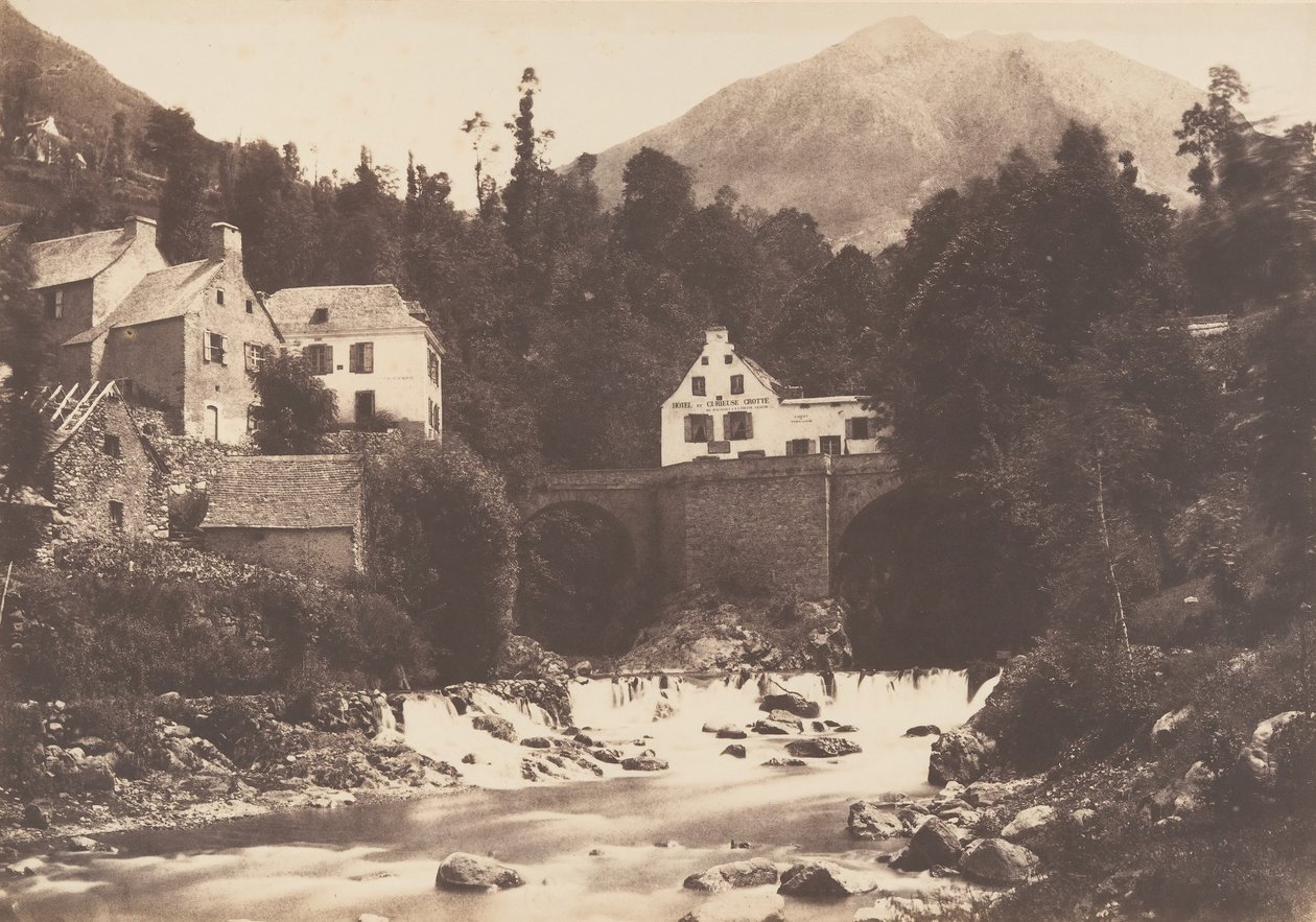 Cedar Village, Gavarnie Road, 1853. autorstwa Joseph Vigier