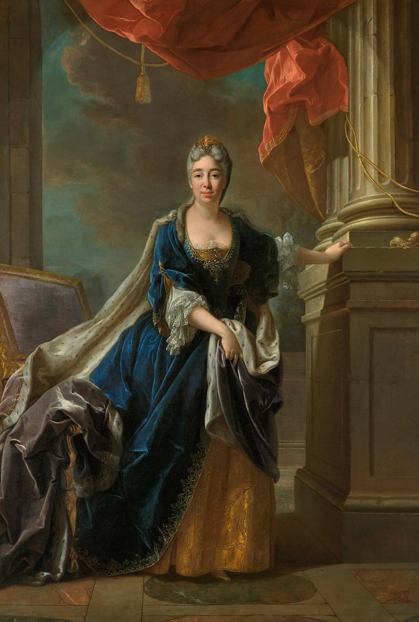 Maria Anna Karolina Bawarska (1693-1751) autorstwa Joseph Vivien