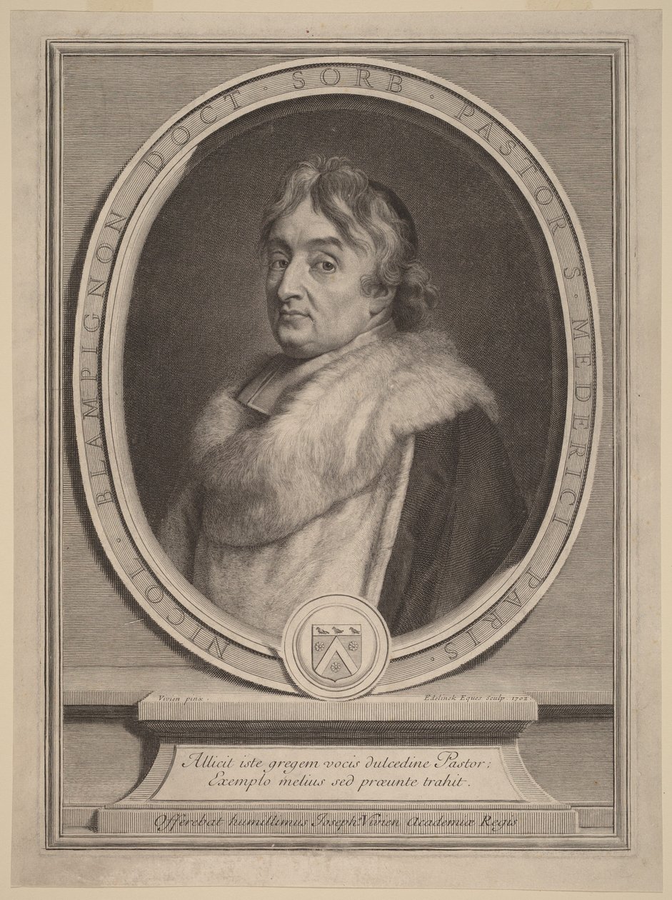 Nicolas de Blampignon autorstwa Joseph Vivien