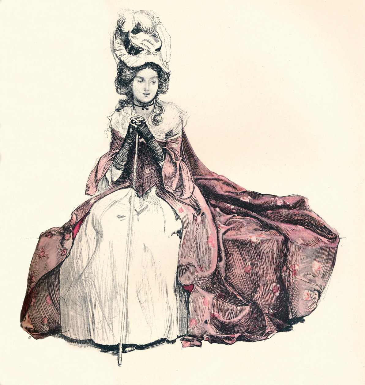 Poranne wezwanie, ok. 1900 1902 r autorstwa Joseph Walter West