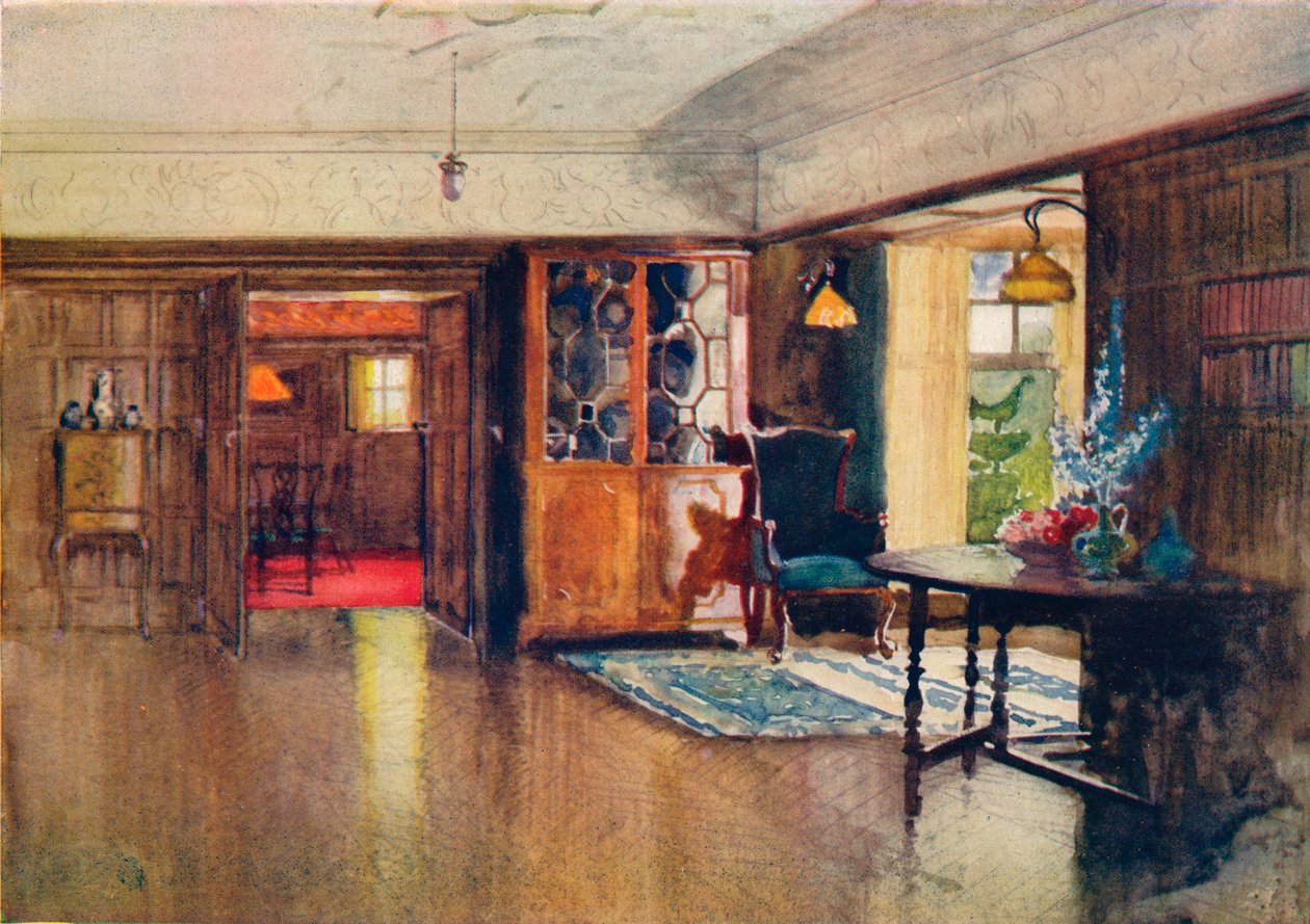 Sad, Brona: Jadalnia, c1880-1903, 1903 autorstwa Joseph Walter West