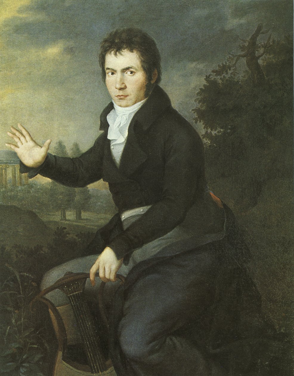 Portret van Beethovena autorstwa Joseph Willibrord Mahler