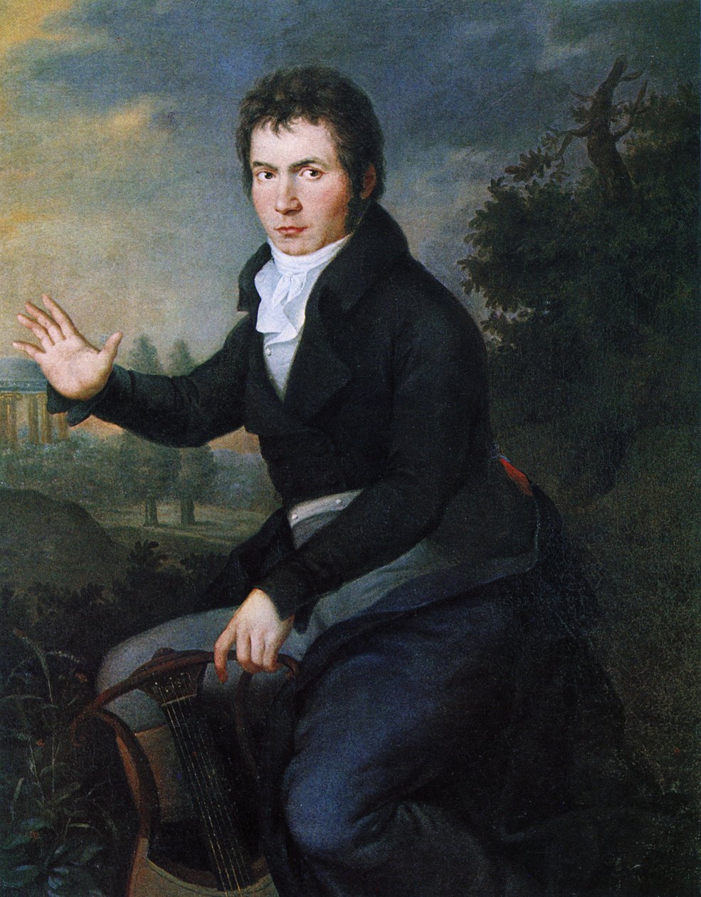 Portret van Beethovena autorstwa Joseph Willibrord Mahler