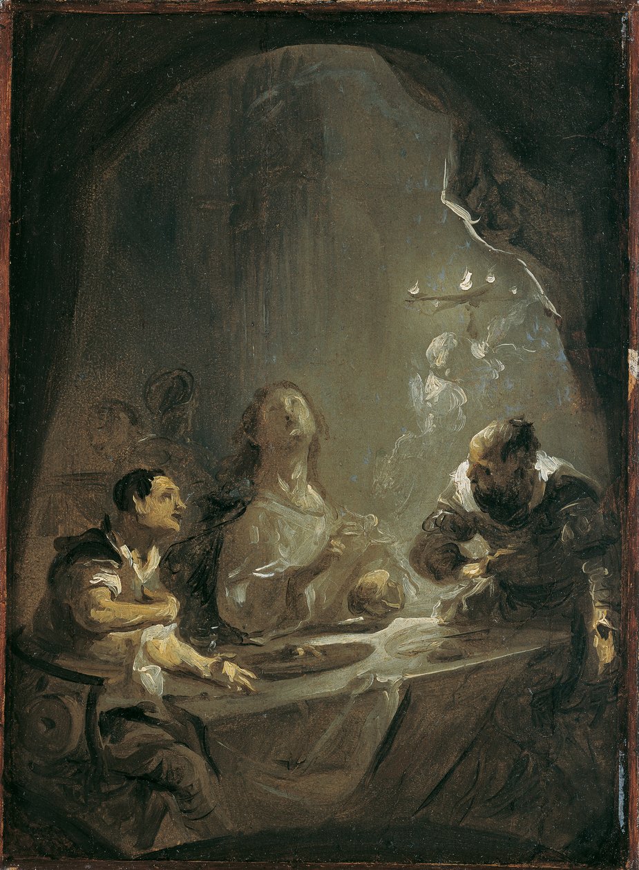 Chrystus w Emaus autorstwa Joseph Winterhalder d. J.