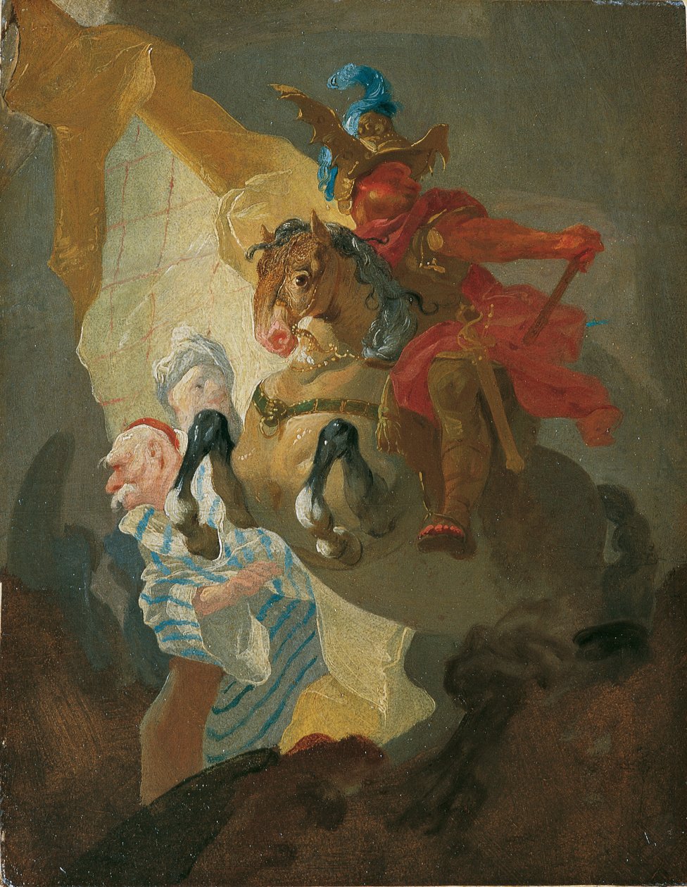 Generał na koniu autorstwa Joseph Winterhalder d. J.