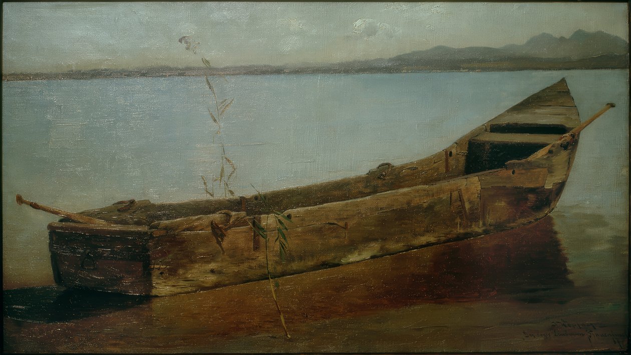 Ostatnia ziemianka autorstwa Joseph Wopfner