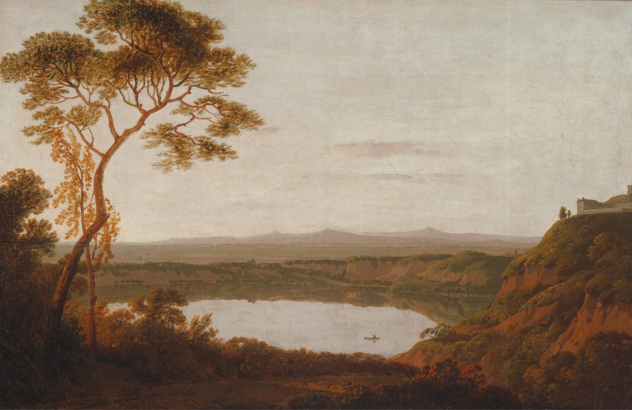 Jezioro Albano autorstwa Joseph Wright of Derby