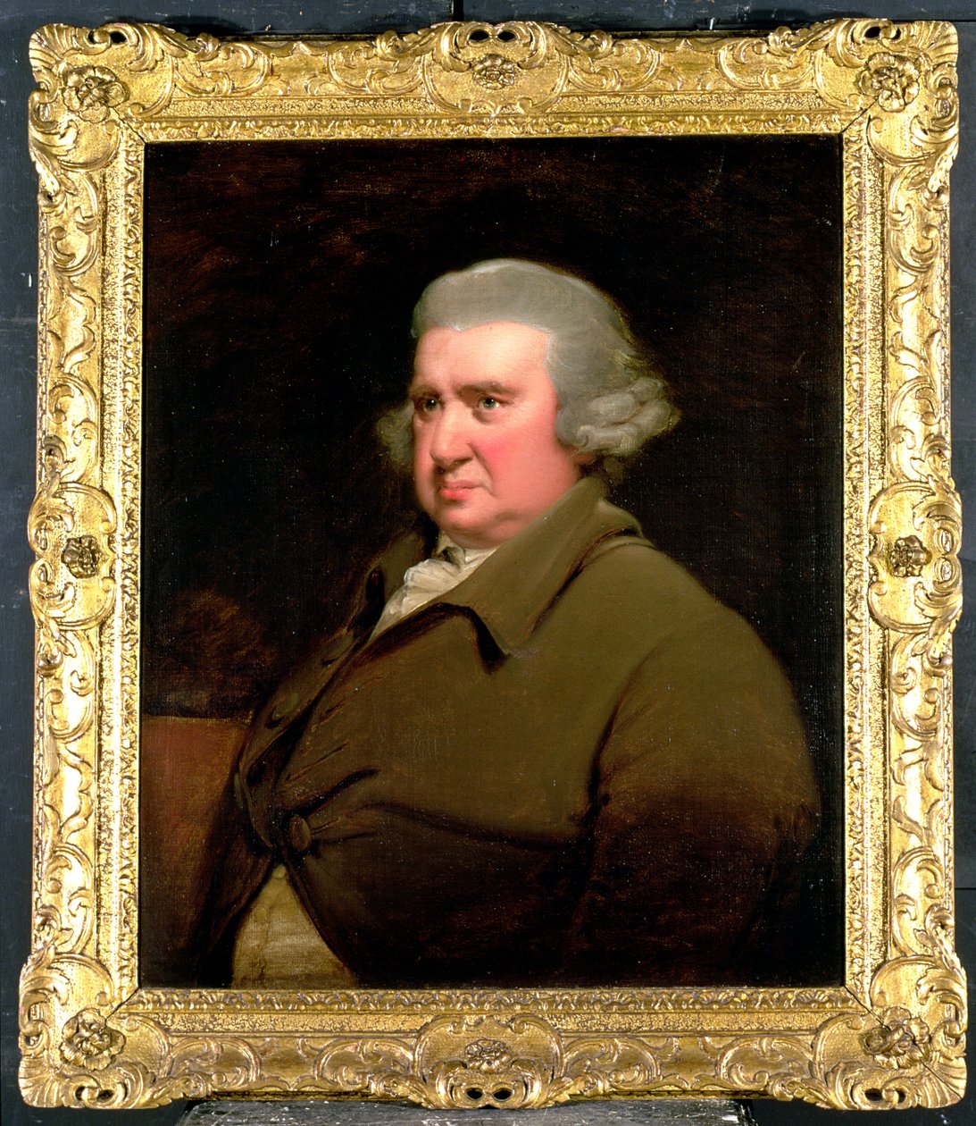 Portret doktora Erazma Darwina (1731-1802), naukowca, wynalazcy i poety, dziadka Karola Darwina, 1792-93 (zob. także 5516) autorstwa Joseph Wright of Derby