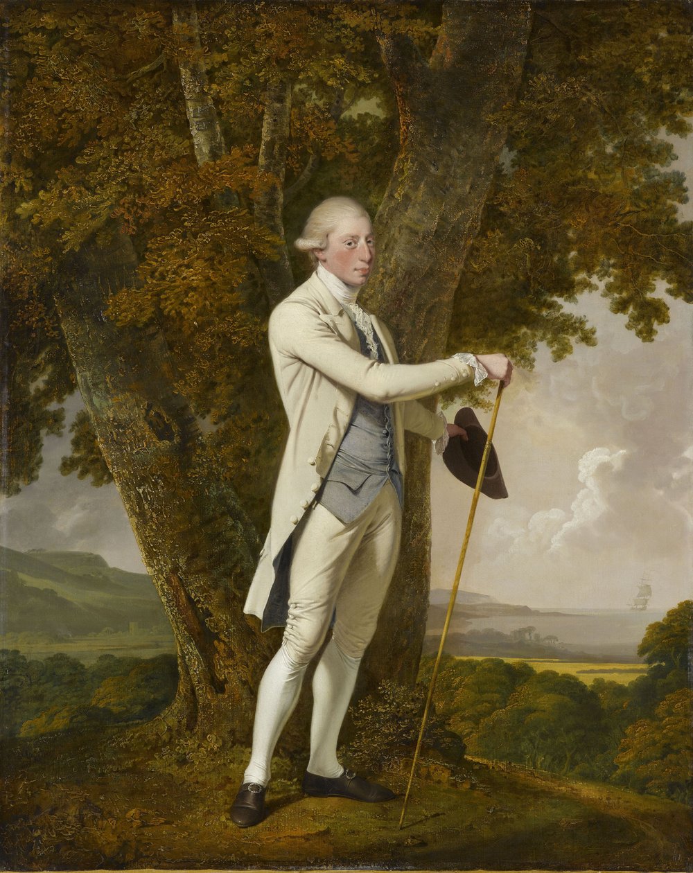 Portret Johna Milnesa autorstwa Joseph Wright of Derby
