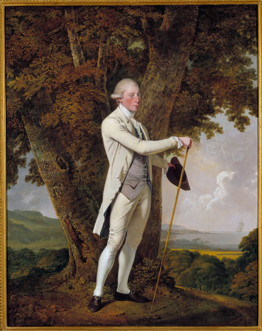 Portret Johna Milnesa autorstwa Joseph Wright of Derby